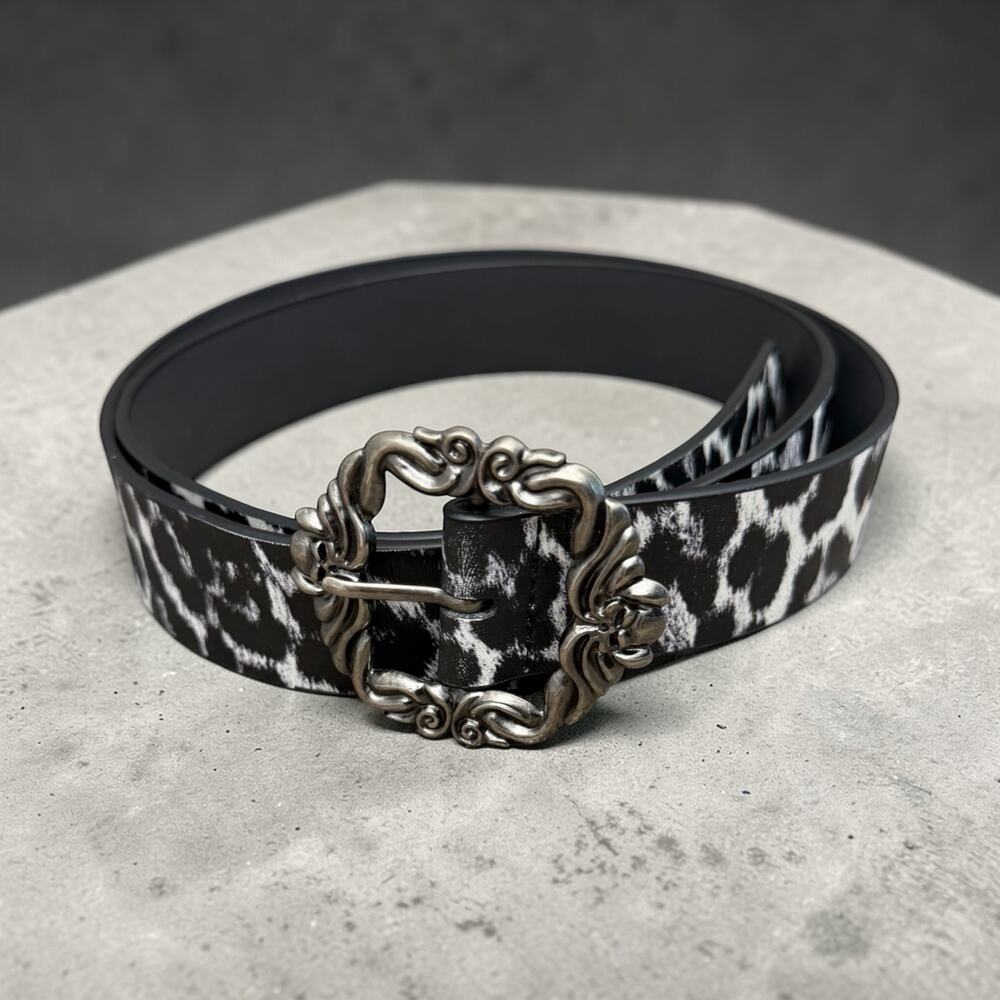 Jessica Simpson Leopard Print Belt XL